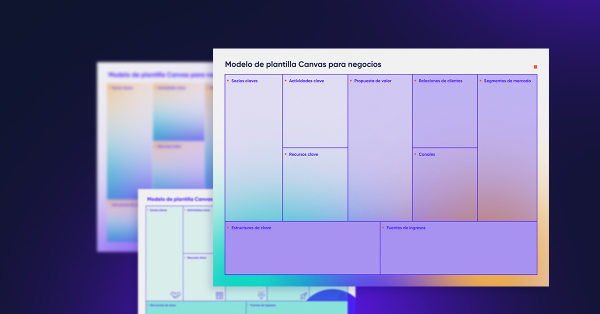 Plantillas De Modelo Canvas GRATIS Crehana