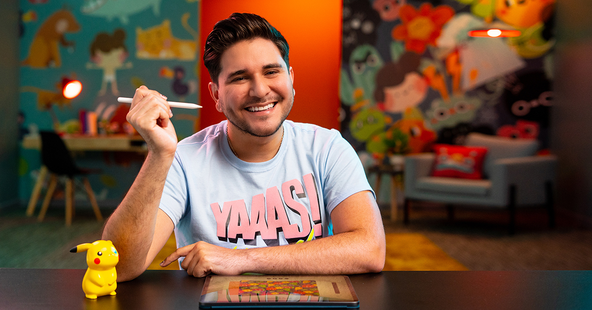 Dibuja por primera vez en una tableta digital