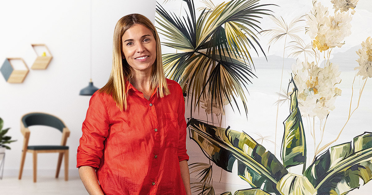 Arte botánico con acrílicos