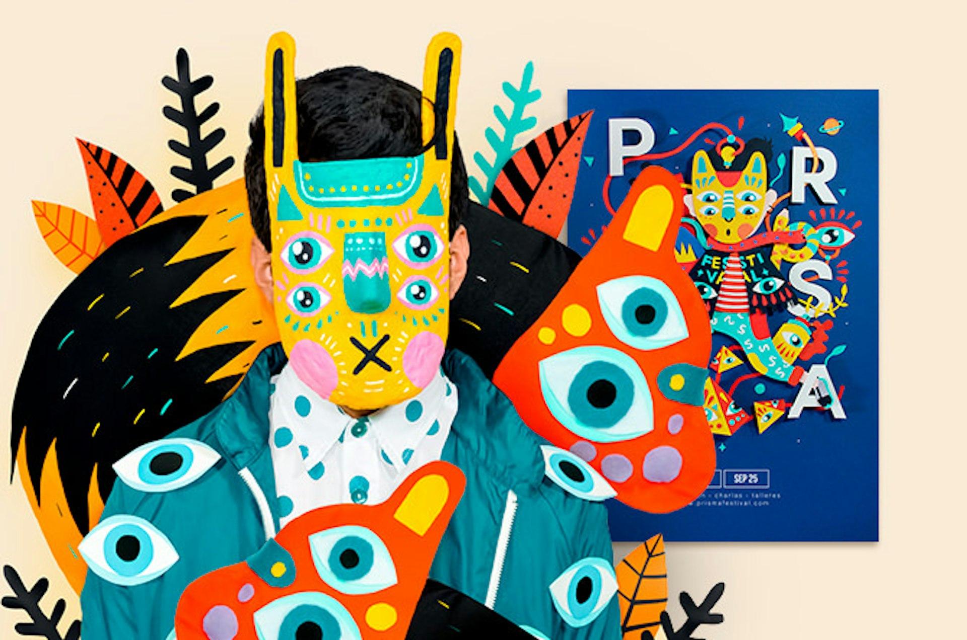 Ilustrando en Paper Craft: Crea un poster para un festival