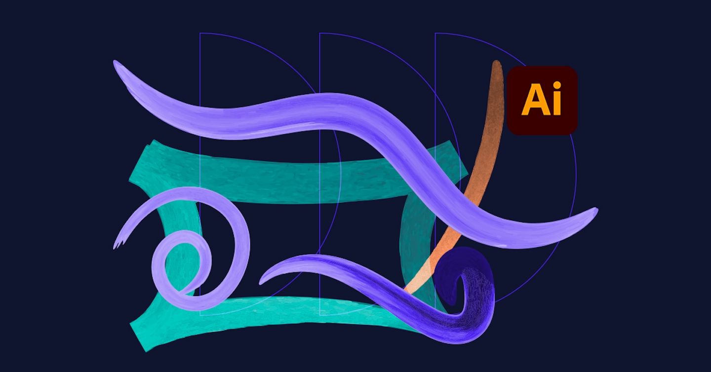 🖌️ Pinceles de acuarela para Illustrator [GRATIS] Crehana