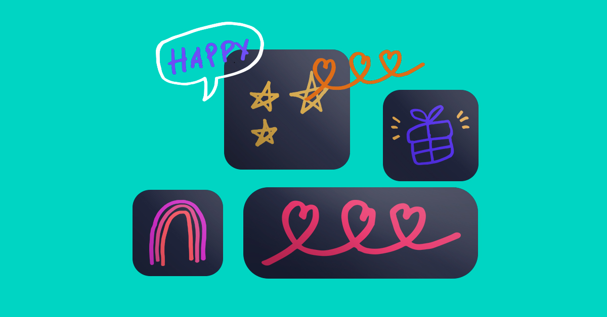 🏅 Cute stickers [PACK GRATIS] Crehana