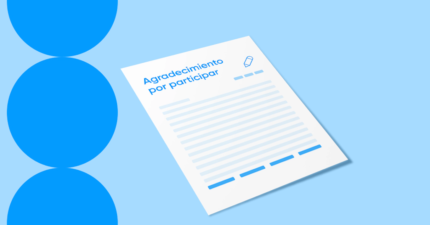 Carta empresarial de agradecimiento