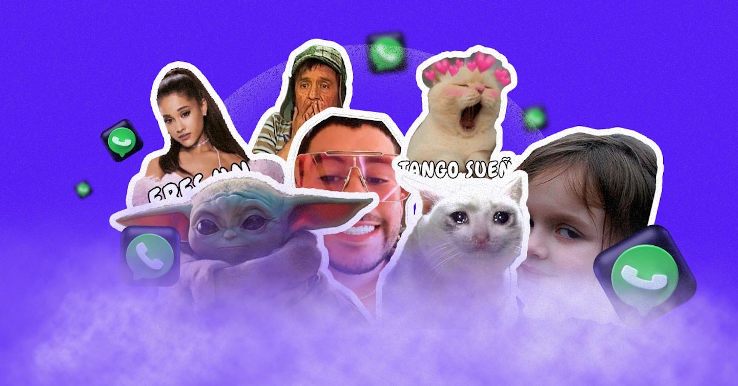 🌟 Stickers para WhatsApp GRATIS Crehana