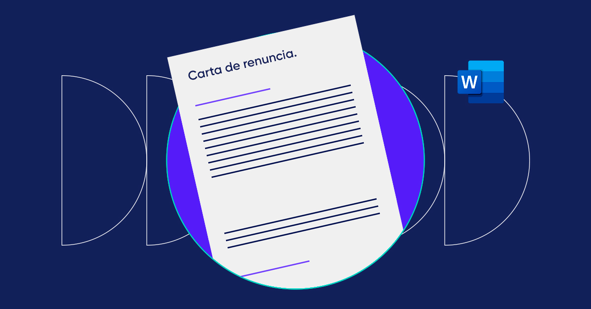 Ejemplo de carta de renuncia