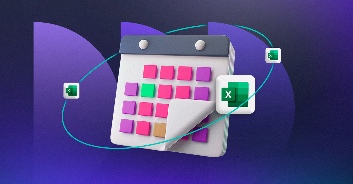 calendario semanal en Excel
