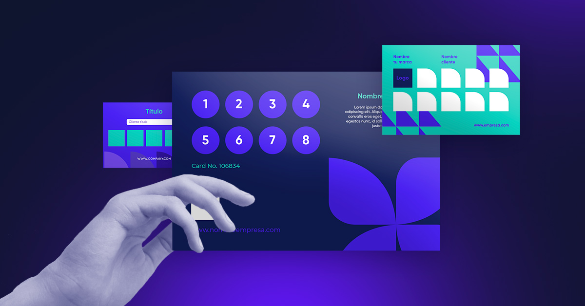 diseños de tarjetas para clientes