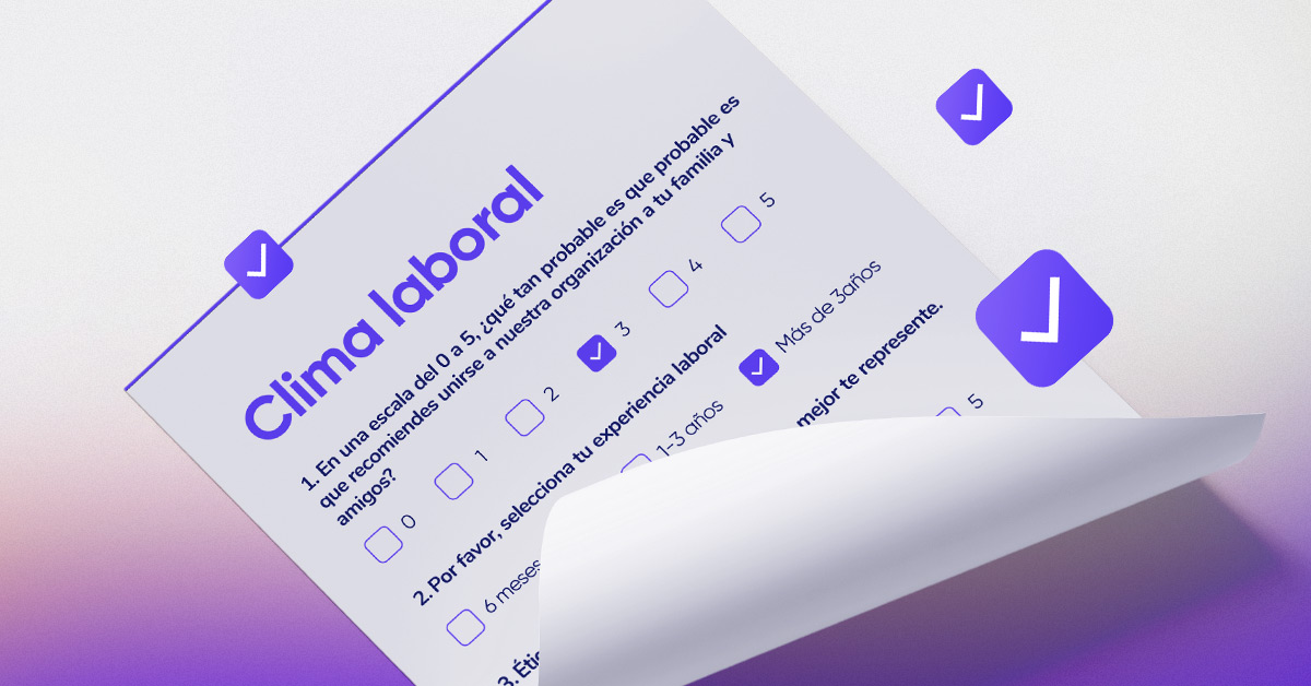 encuesta de clima laboral
