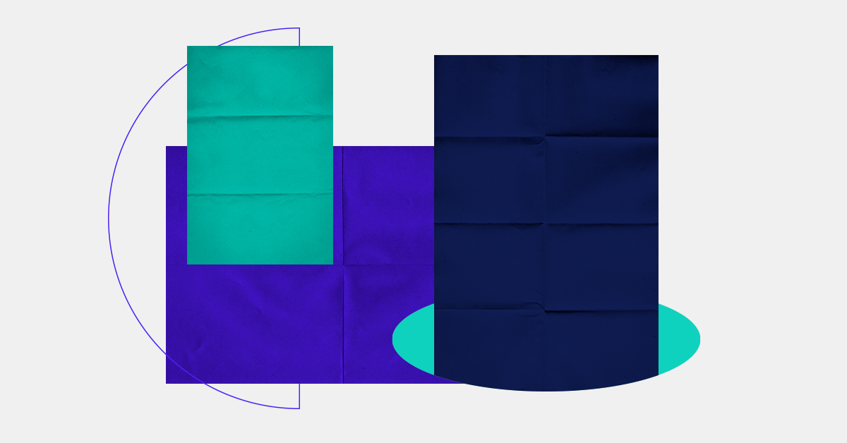 Folded paper texture 