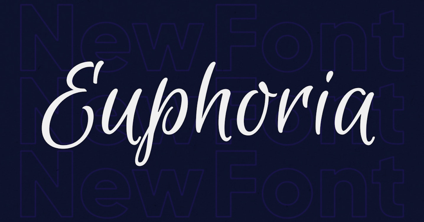 Euphoria Script Font Crehana