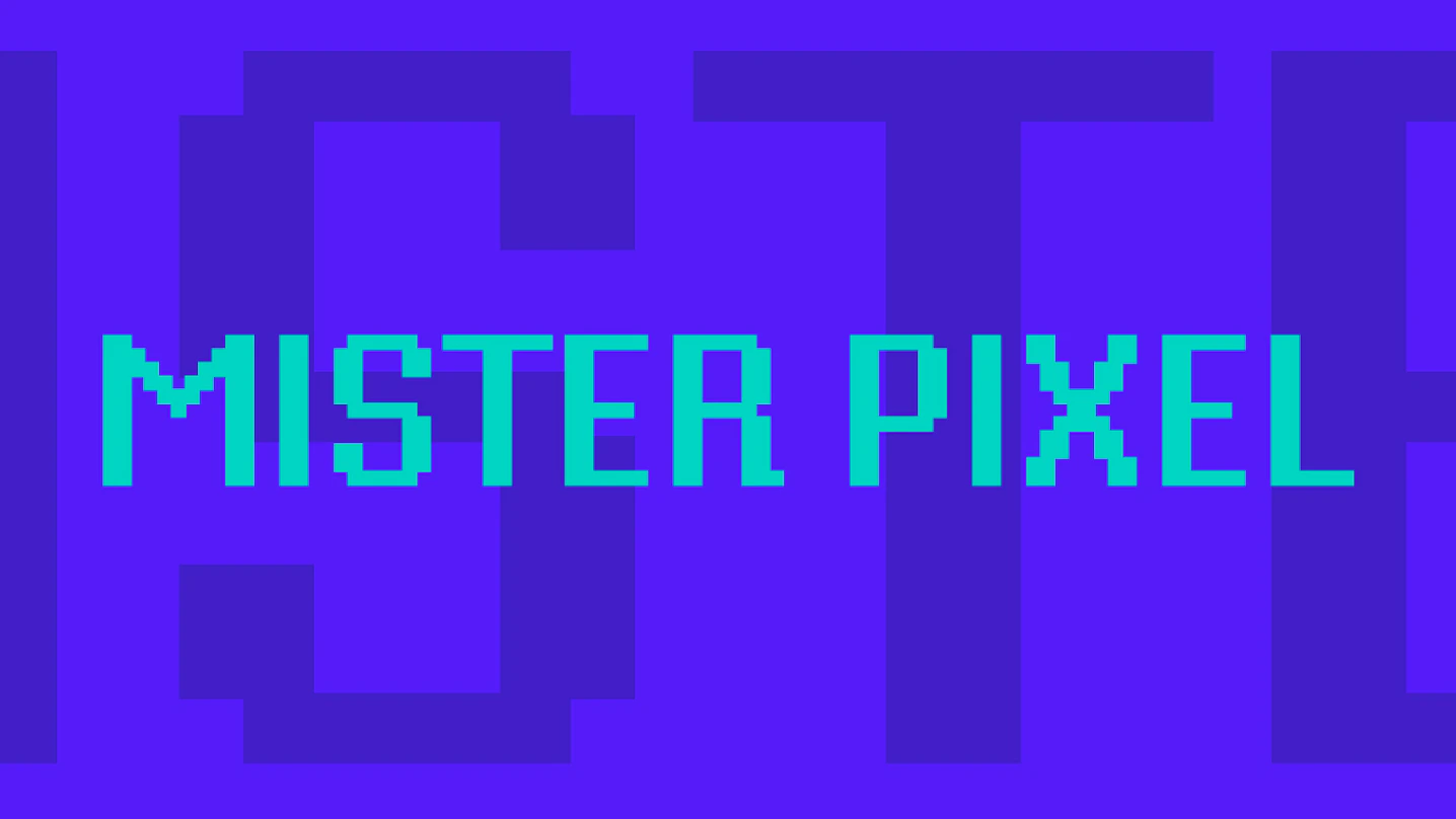 Fuente Mister Pixel